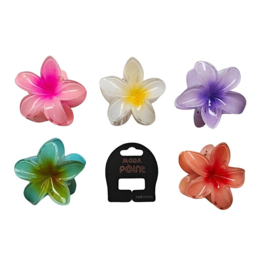 Pack x12u Broche Flor Bali Degrade Hwaiian