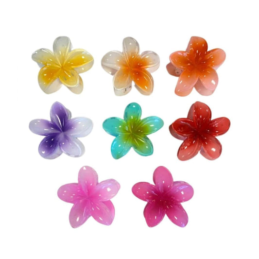 Pack x12u Broche Flor Bali Degrade Hwaiian