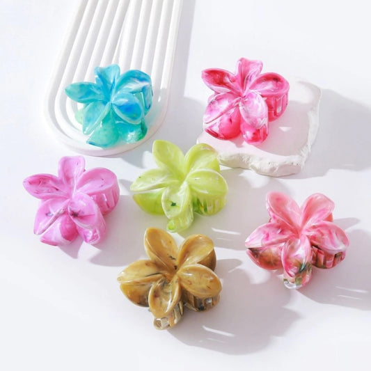 Pack Broche Flor Bali Hawaiiana x12pcs