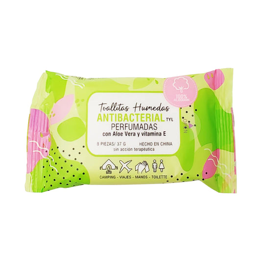TOALLITAS HUMEDAS ANTIBACTERIAL PERFUMADAS Thelma&Louis