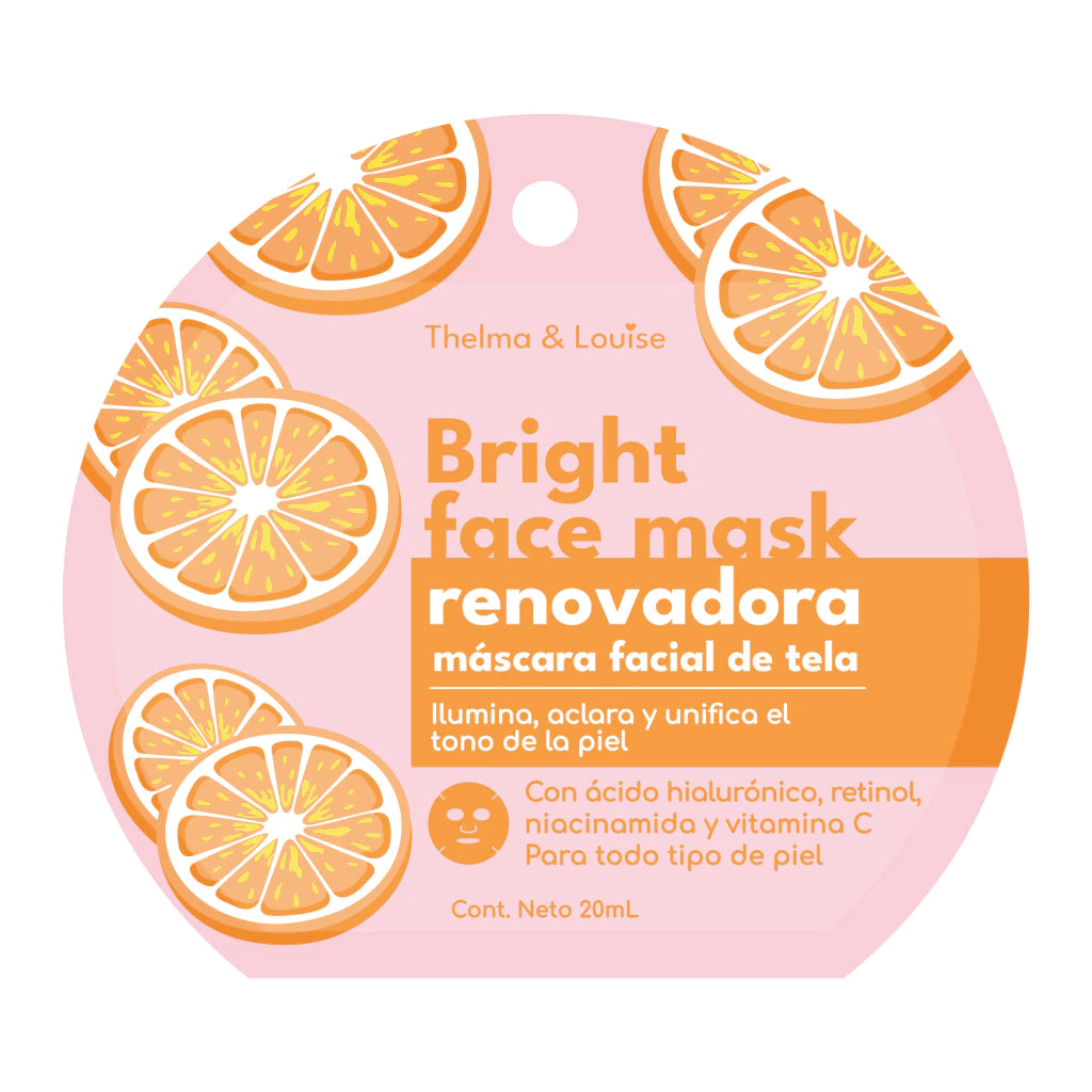 Mascarilla Renovadora Con Vitamina C Y Niacinamida