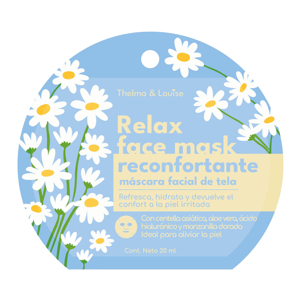 Mascarilla Facial Reconfortante Con Manzanilla 20 Ml