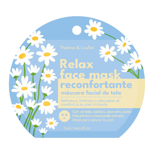 Mascarilla Facial Reconfortante Con Manzanilla 20 Ml Thelma&Louis