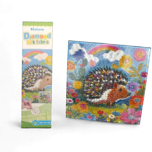 Kit DIY Diamond Silk Fabric 25x25cm