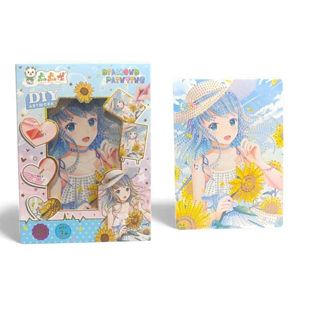 Kit DIY Diamond Painting Kawaii 13x18cm