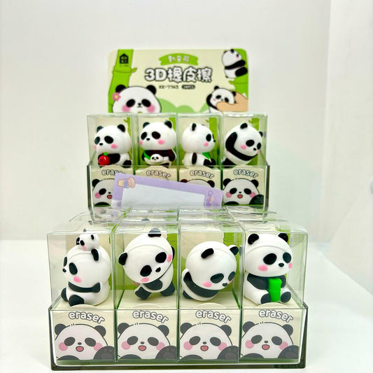 Goma borrador Panda x caja 36u