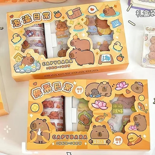 Juego de sticker Capybara