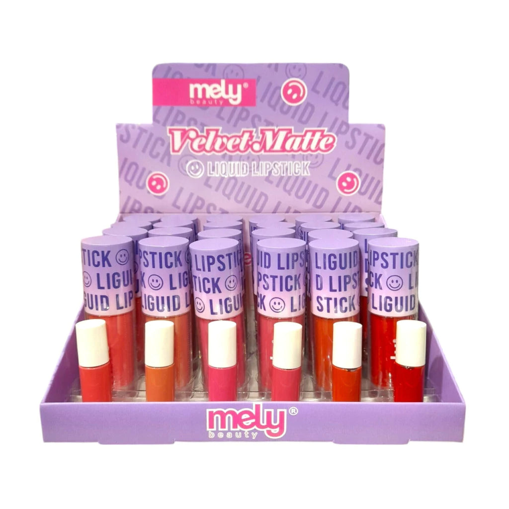 CAJA X24U Labial Liquid Lipstick velvet matte Mely
