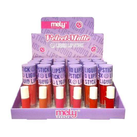 CAJA X24U Labial Liquid Lipstick velvet matte Mely