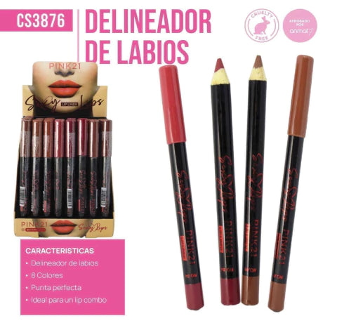DELINEADOR P/LABIOS SEXY LIPS PINK21
