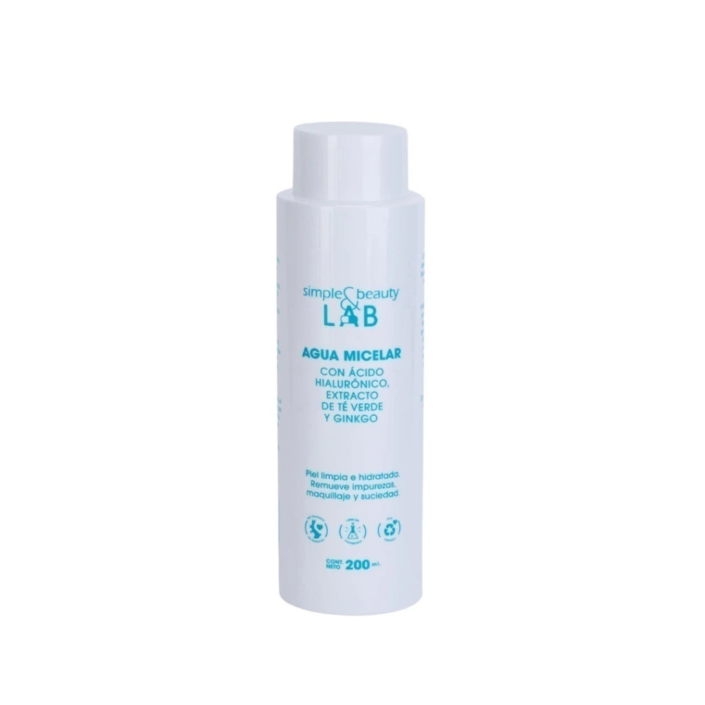 Agua Micelar Para Todo Tipo De Piel 200ml Simple & Beauty