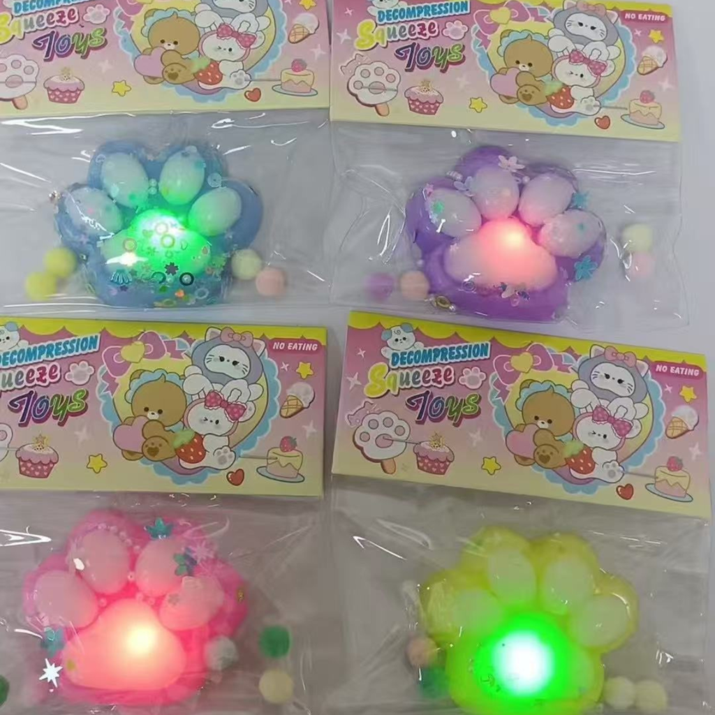 Squishy Pata de Gato con Luz